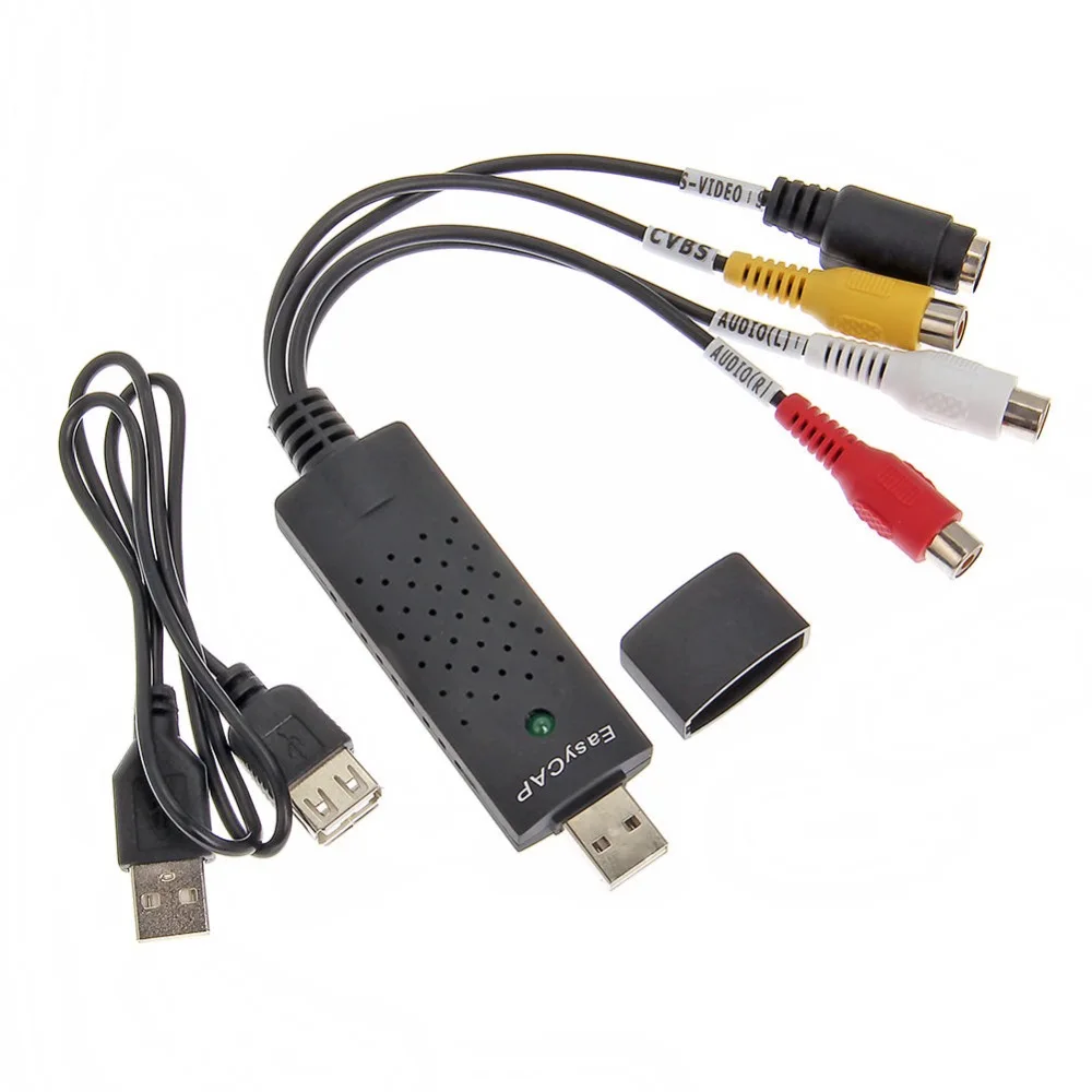 USB 2.0 Video Audio VHS to DVD Converter Capture Card Adapter