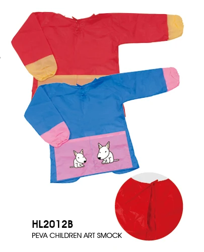 Children Waterproof Artist Painting Aprons Kids Art Smocks with Long Sleeve
