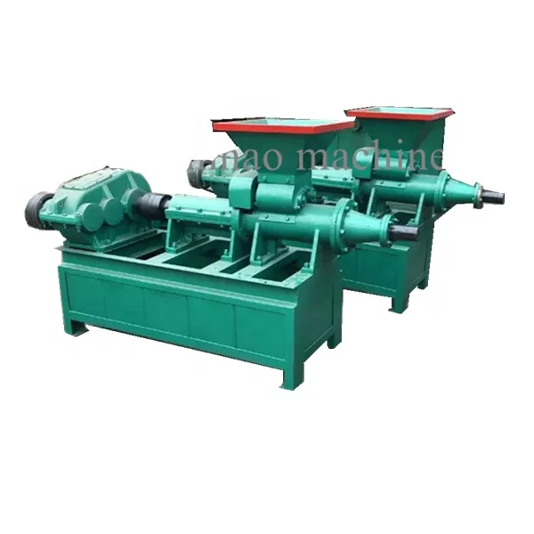 charcoal briquette briquetting roller press machine/Mini briquetting press charcoal briquette machines
