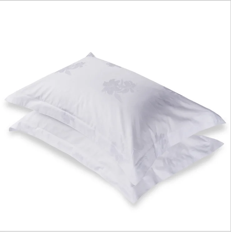 Good quality any size satin stripe bed linens for hotel