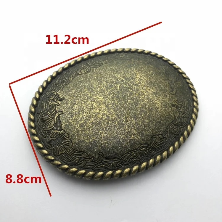 zinc alloy belt buckle custom metal western belt buckle Engraved pattern blank buckle
