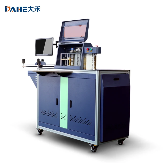 3D Led световая коробка алюминиевый профиль cnc канал письма гибочная машина