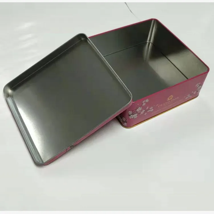 Cheap Customized Logo Unique Square Metal Tin Box Packaging Promotional Gifts