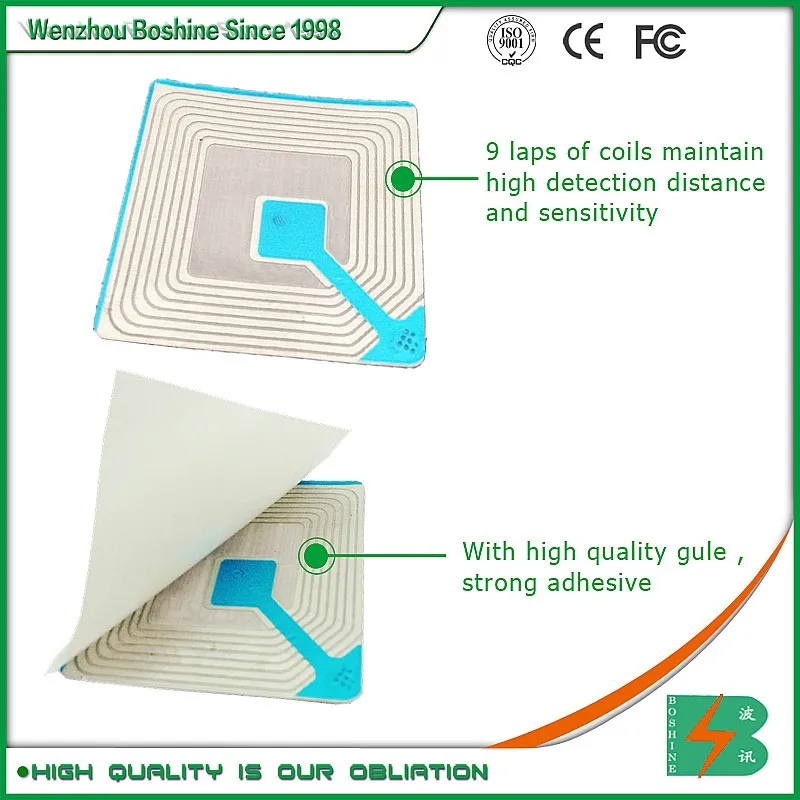 Boshine eas label Косметика 8.2 мГц EAS Радиочастотной РФ Мягкий ярлык