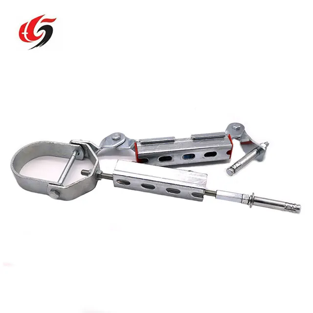 
China factory supply Steel Adjustable Rubber lined Clevis Hanger Pipe Clamps 