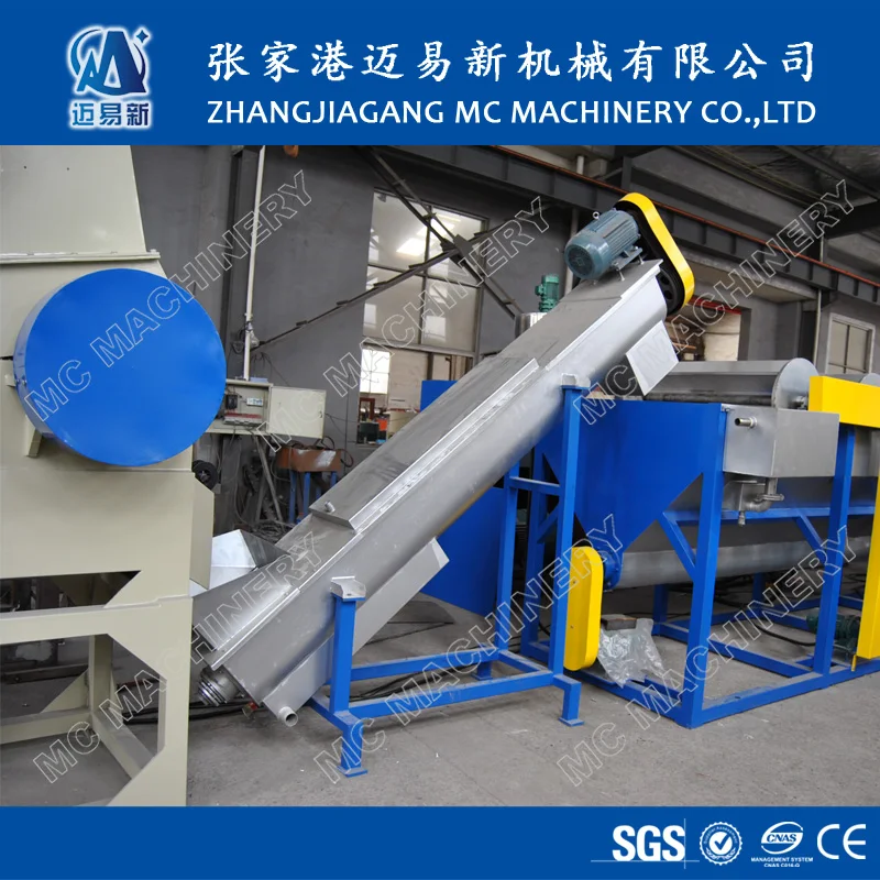 Dirty membrane Crushing washing and Recycling Machine Line