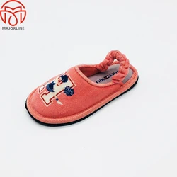 Высококачественная замшевая текстильная детская красная повседневная обувь