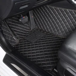 China Manufacture 3D 5D 7D Car Leather Floor Mat Car