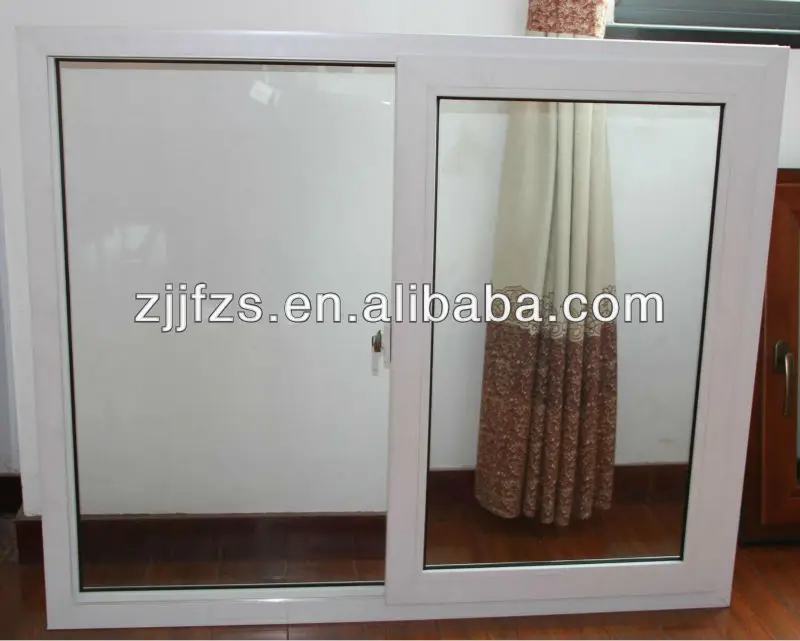 
Пластиковое раздвижное окно серии 60, Однокамерные раздвижные upvc окна 