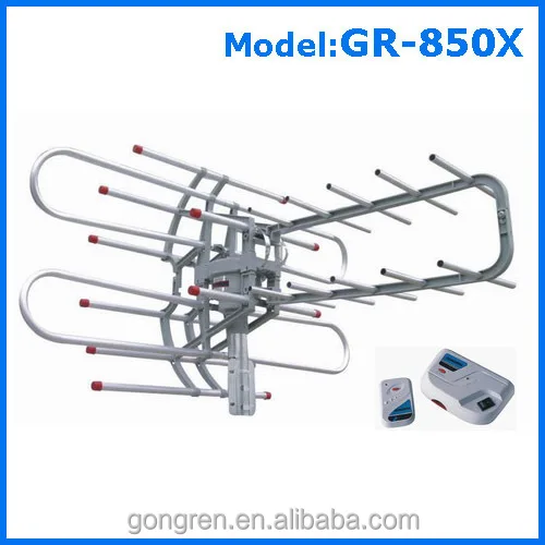 Quzhou High Quality Remote-Controlled Rotatable Tv Aerials Antenna Gr-850X