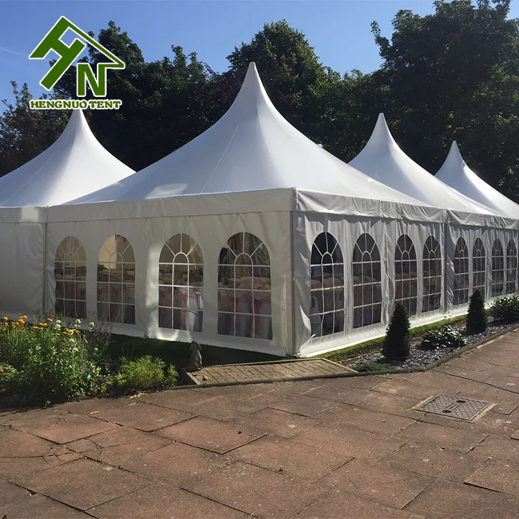 Outdoor Small Waterproof Gazebo Event Tent Pagoda 6/6m with Sides