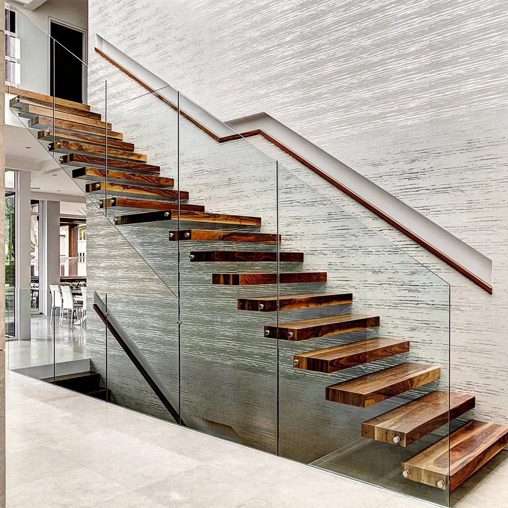 Floating stairs construction floating stair design