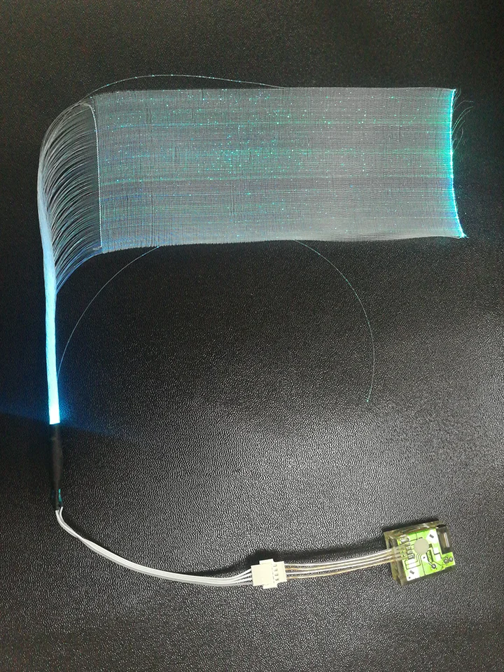 Free sample cool party fiber optic led shoes