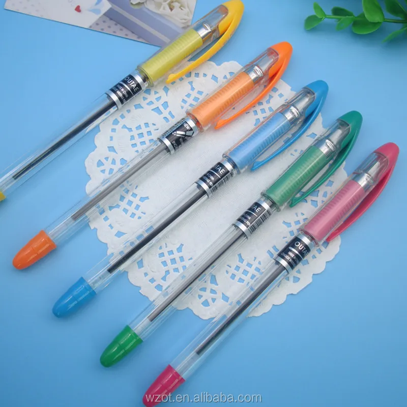 
Plastic Cheapest Ball Pen High Quality custom school supply stationery Ball Point Pen Promotional Pen Multicolor OT-317-B 