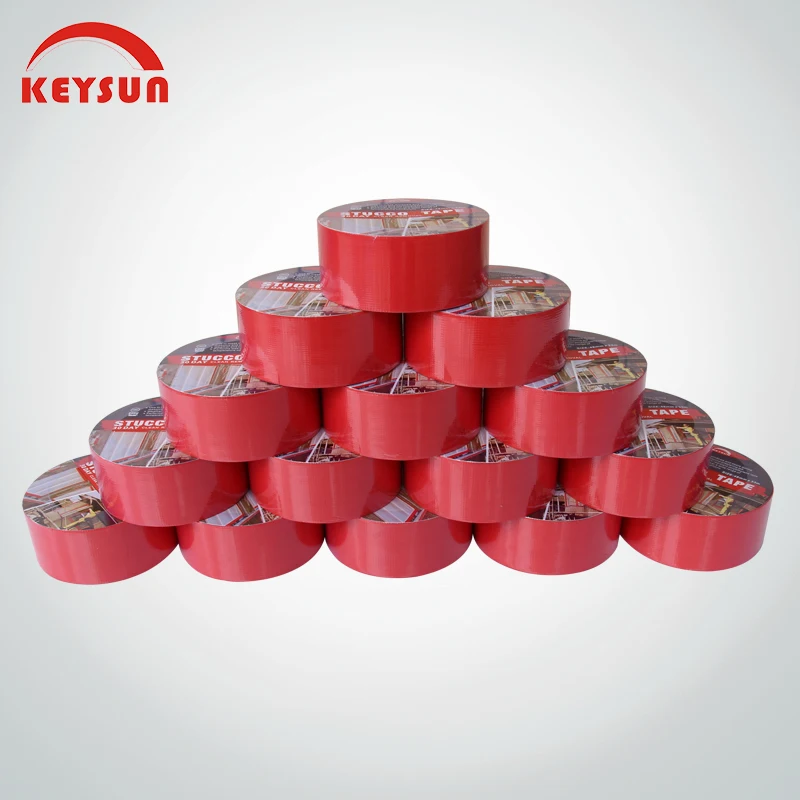 
P828 PE Stucco Tape For Masking Surfaces During Stucco and Other Outdoor Applications 