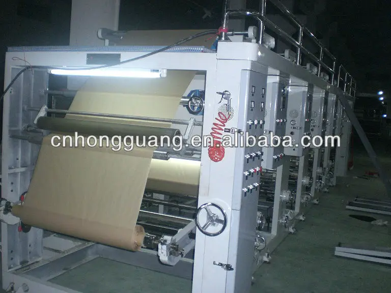 6 Color Paper Bag Rotogravure Printing Machine