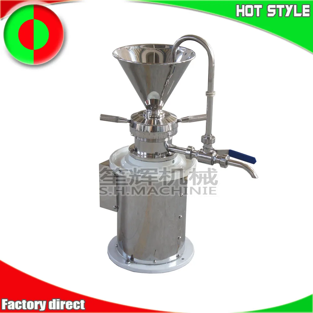 Commercial  colloid mill grinding machine small fish grinder pet food machine sesame peanut butter making machine