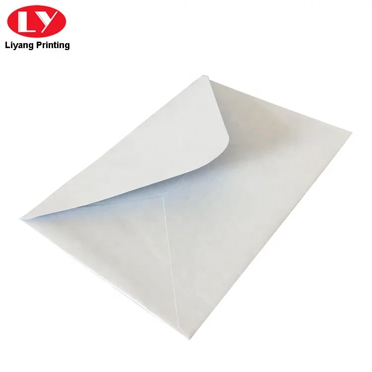 Wholesale White Light Blue Paper Envelope C5 with Custom Printing