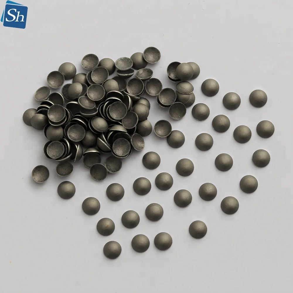 wholesale Different sizes hot fix rhinestuds neon color  textured dome half round nailheads factory directly sale