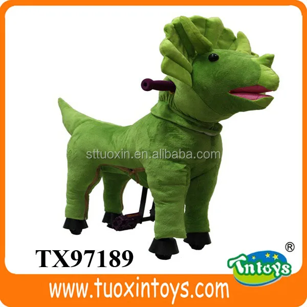 
kids ride on toys elephant with rubber wheels 