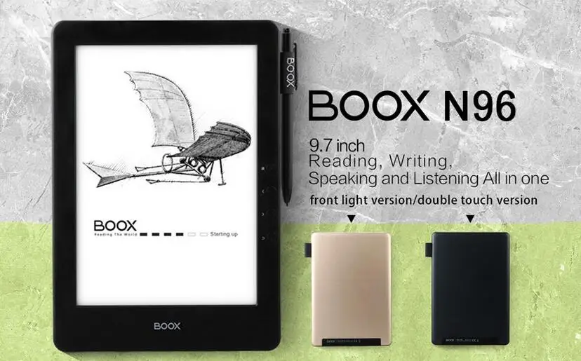 BOOX N96 ML e-ink ebook ereader 9.7 inch with audio device