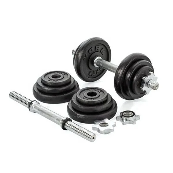 20kg 40kg 50kg 100kg adjustable weight dumbbell cast iron dumbbell and  barbbell set