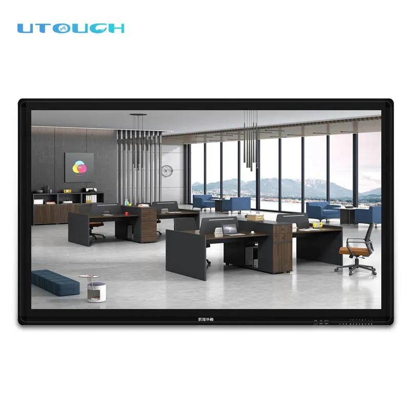 50'55'65'75'86'98' multi touch LCD screen interactive panel all in one pc whiteboard