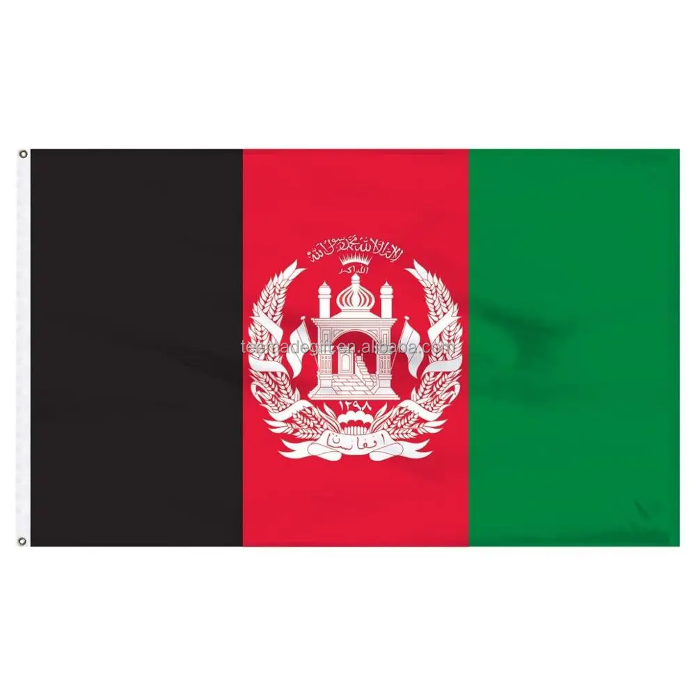 
High Quality Cheap Customized Afghanistan Country Flag 