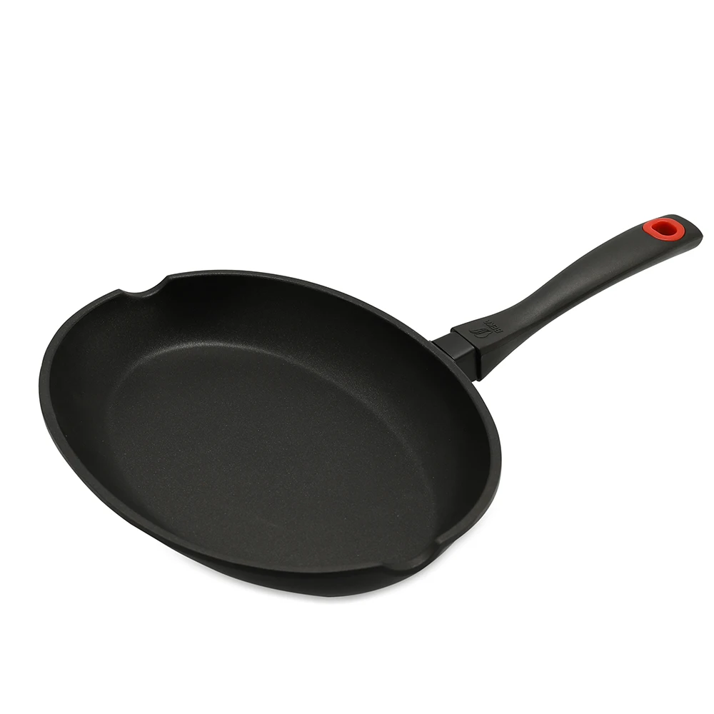 
Aluminum kitchen cookware die casting fish grill frying pan with non stick coating 