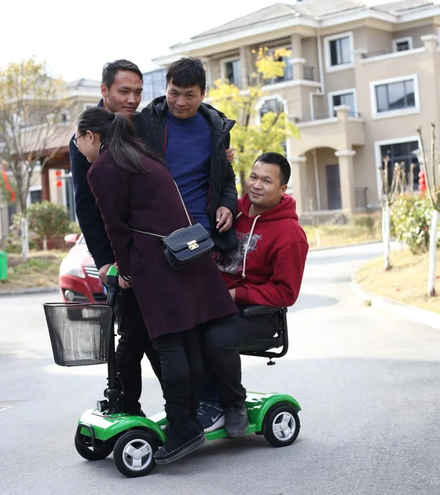 4 wheel elderly mobility electric scooter