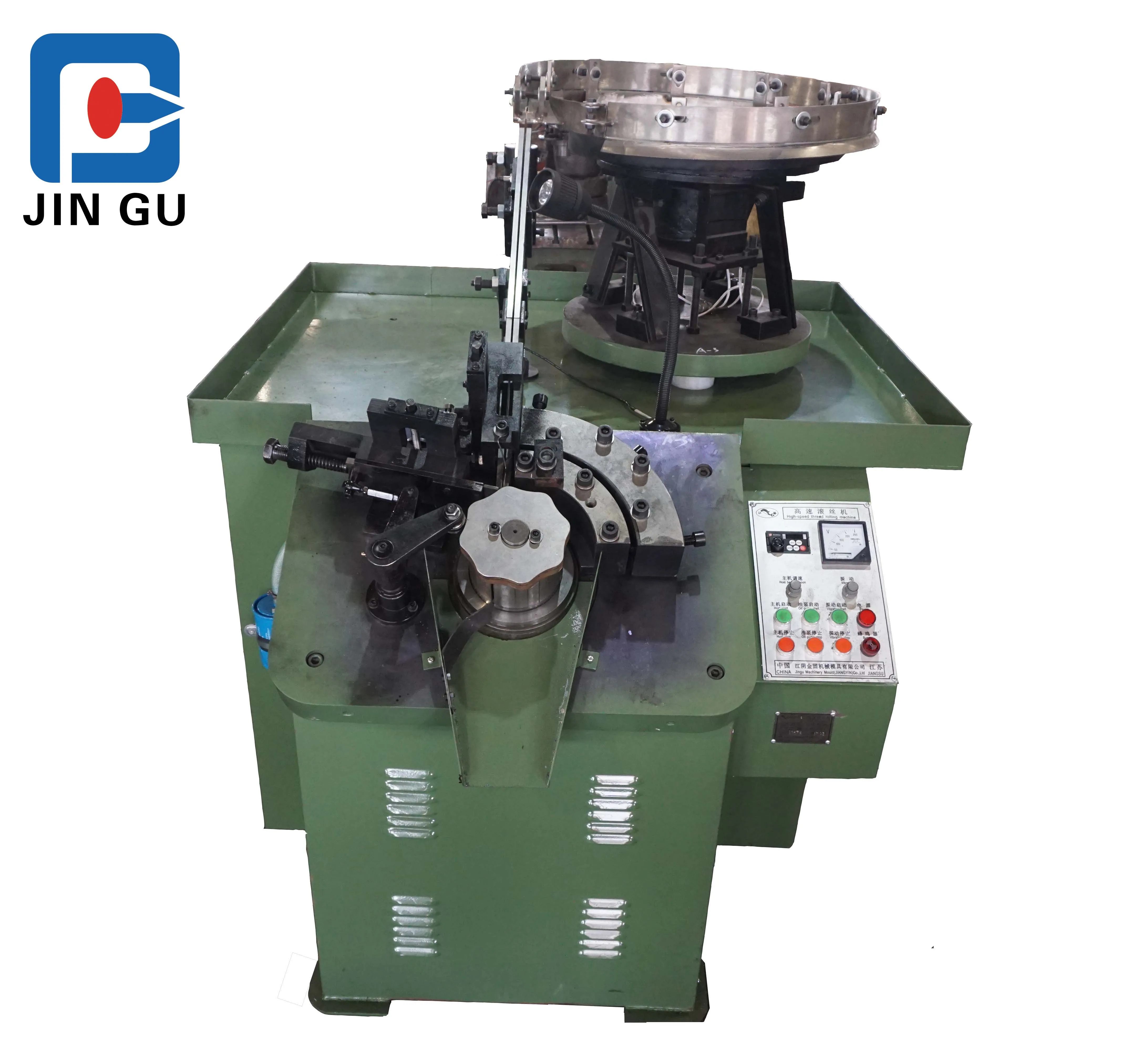 Automatic thread rolling machine for spiral nails/nail thread rolling machine/Nails rolling machine