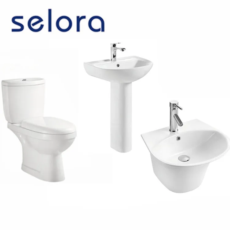 china supplier bathroom ceramic sanitary ware new design suite series set