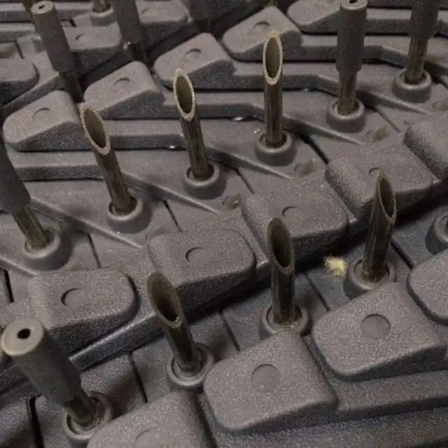 nylon portable traffic barrier safety stainless steel tire killer traffic roadblock