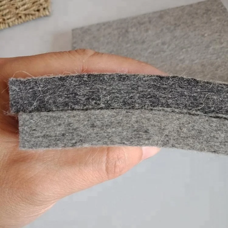 
 Толщина под заказ, высокое качество, иглопробивка, 100% чистый шерстяной фетр  
