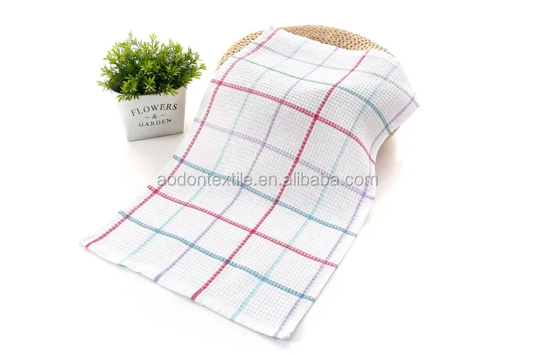 Custom cotton/polyester kitchen cloth tea towel dish cloth kitchen towel
