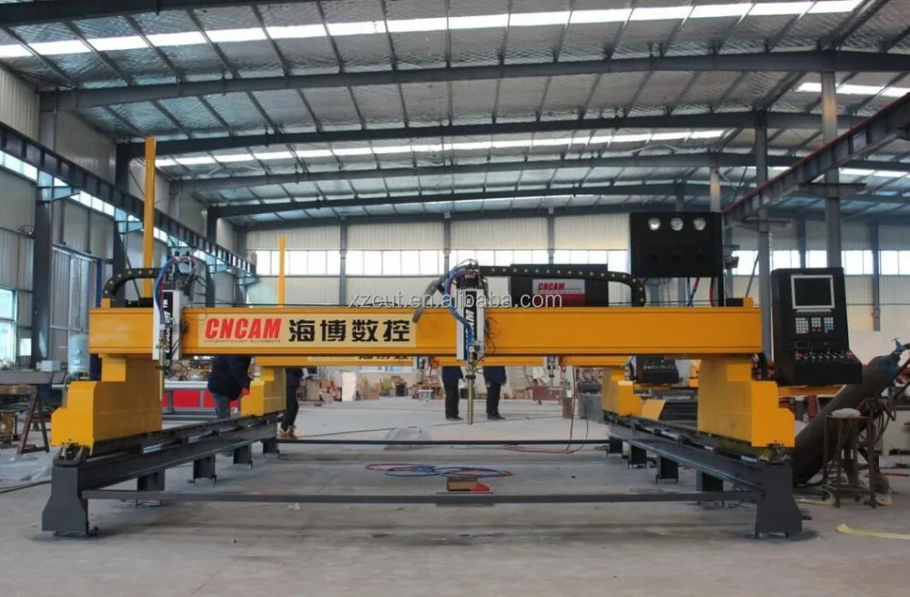 Fast plasma cut cnc automatic aluminium / stainless steel sheet iron plate cutting machine