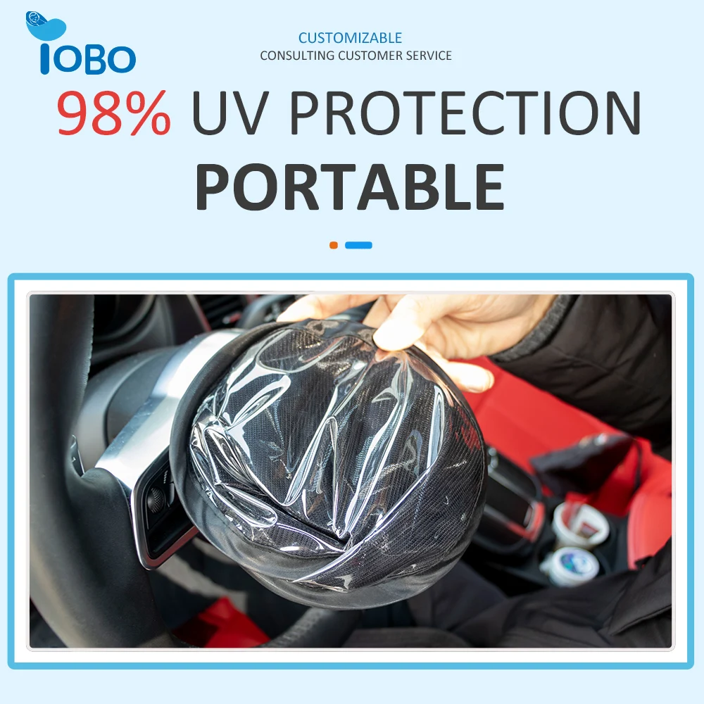 Newest nylon mesh car static cling sunshade car side window sunshade for baby protector