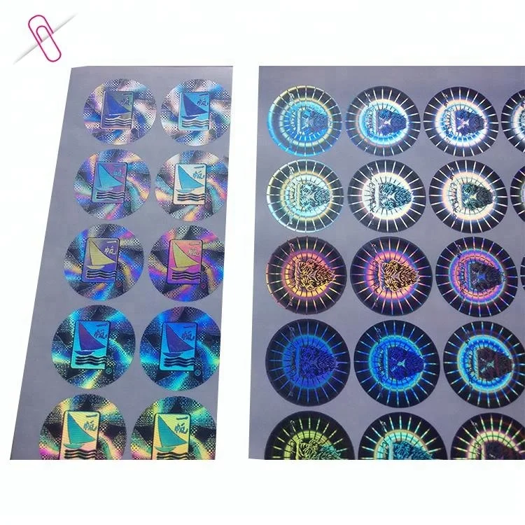 
3D security transparent hologram sticker,hologram clear label 