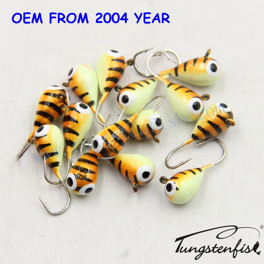 
 Вольфрамовые приманки для подледной рыбалки  