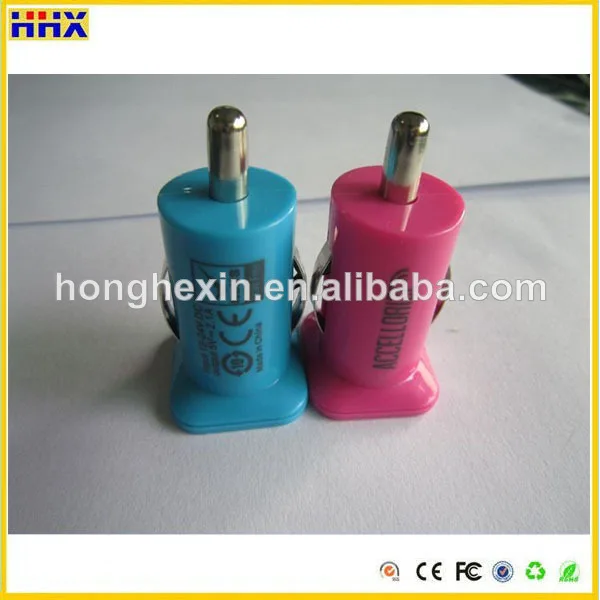new arrival and high quaity colorful mini usb car charger with ce rohs gcc with factory price