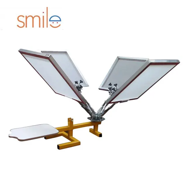 
T shirt Screen Printing Press 2 color 1 station t shirt flash dryer exposure unit equipment kit 