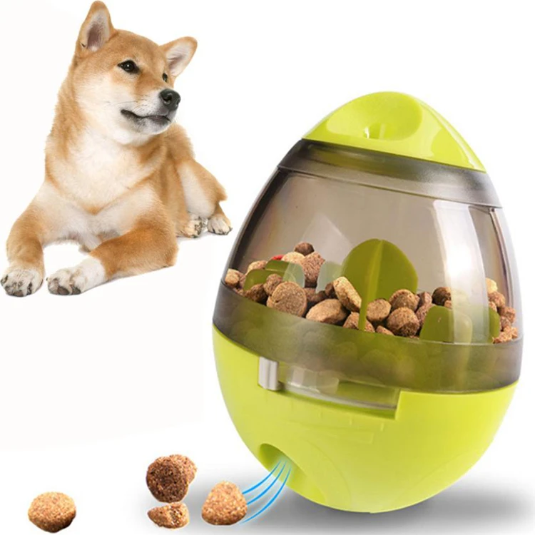 Tumbler Pet Food Ball and Slow Feeder Treat IQ and Mental Stimulation Funny Dog Foraging Toy