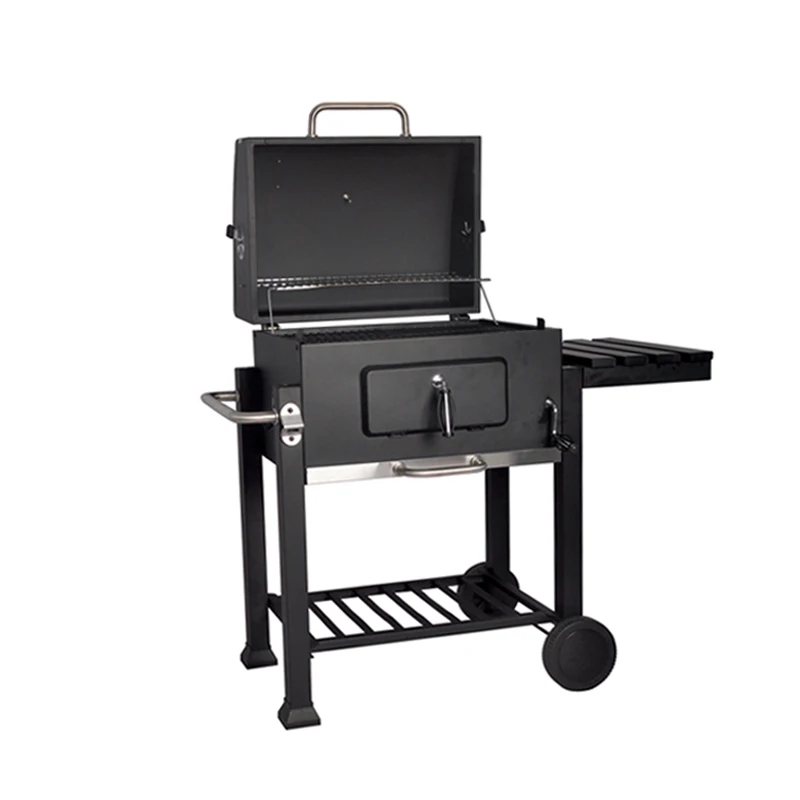 SEJR Outdoor Large Charcoal BBQ Barbecue Grill Meat Smoker 83.5x71.5x108.5cm