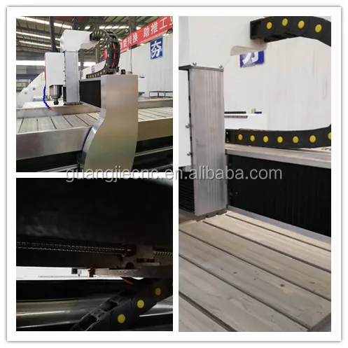 GJ 1325 stone cnc granite and marble water jet cutting machine