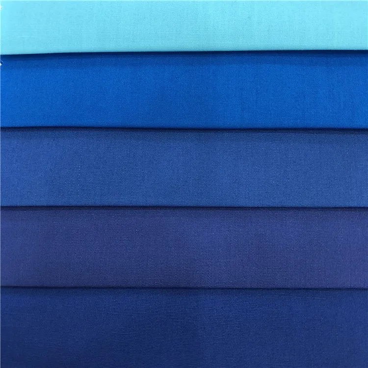 Light Thin Breathable Wicking TC 65/35 Poplin Fabric for Summer T-shirt