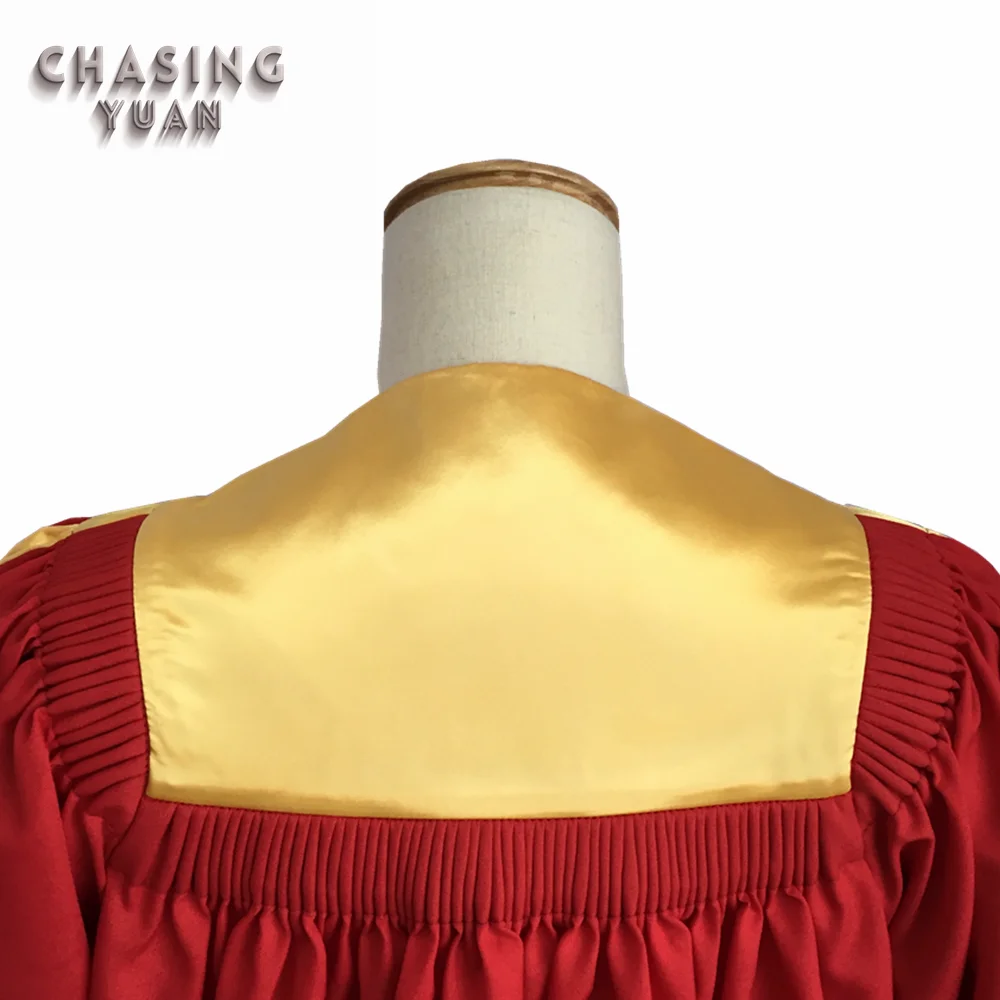 Wholesale Luxurious Red Church Choir Robe