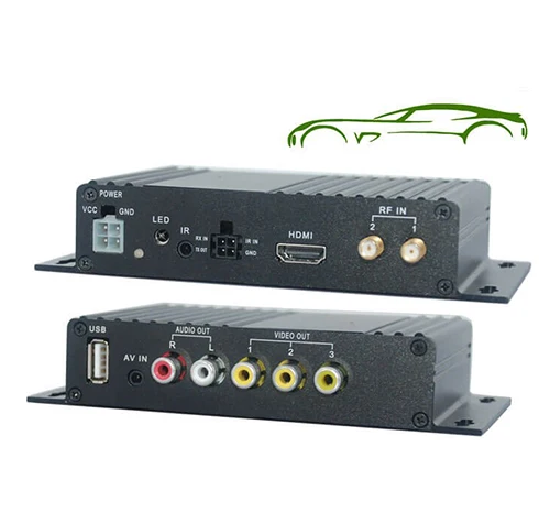 ISDB-T9820 автомобиля ISDB-T два тюнера две антенны HD MPEG4 ТВ приемник для Бразилии, Перу, Чили, Коста-Рика