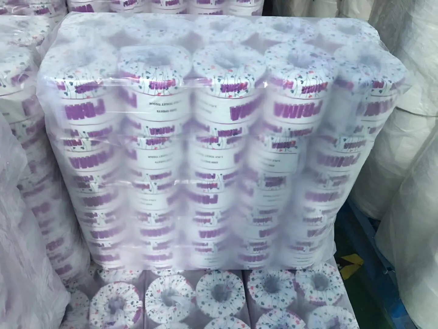 AUS Disposable Toilet tissue 2-ply 400sheets 700sheets/1-ply 850sheets  1000sheets Embossing Bathroom Roll