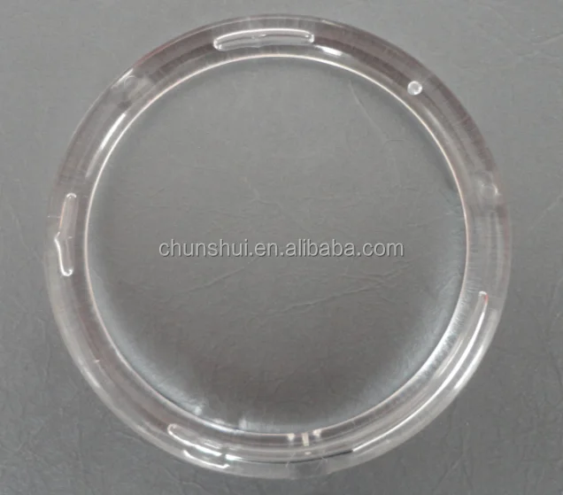 Chunshui brand Custom OEM ODM design 7cm PS material 100/Pack Clear Plastic Large Scarf Hanger Ring