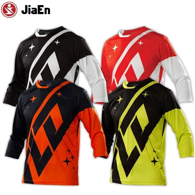Wholesale Unique Sublimation Mountain Bike Jersey